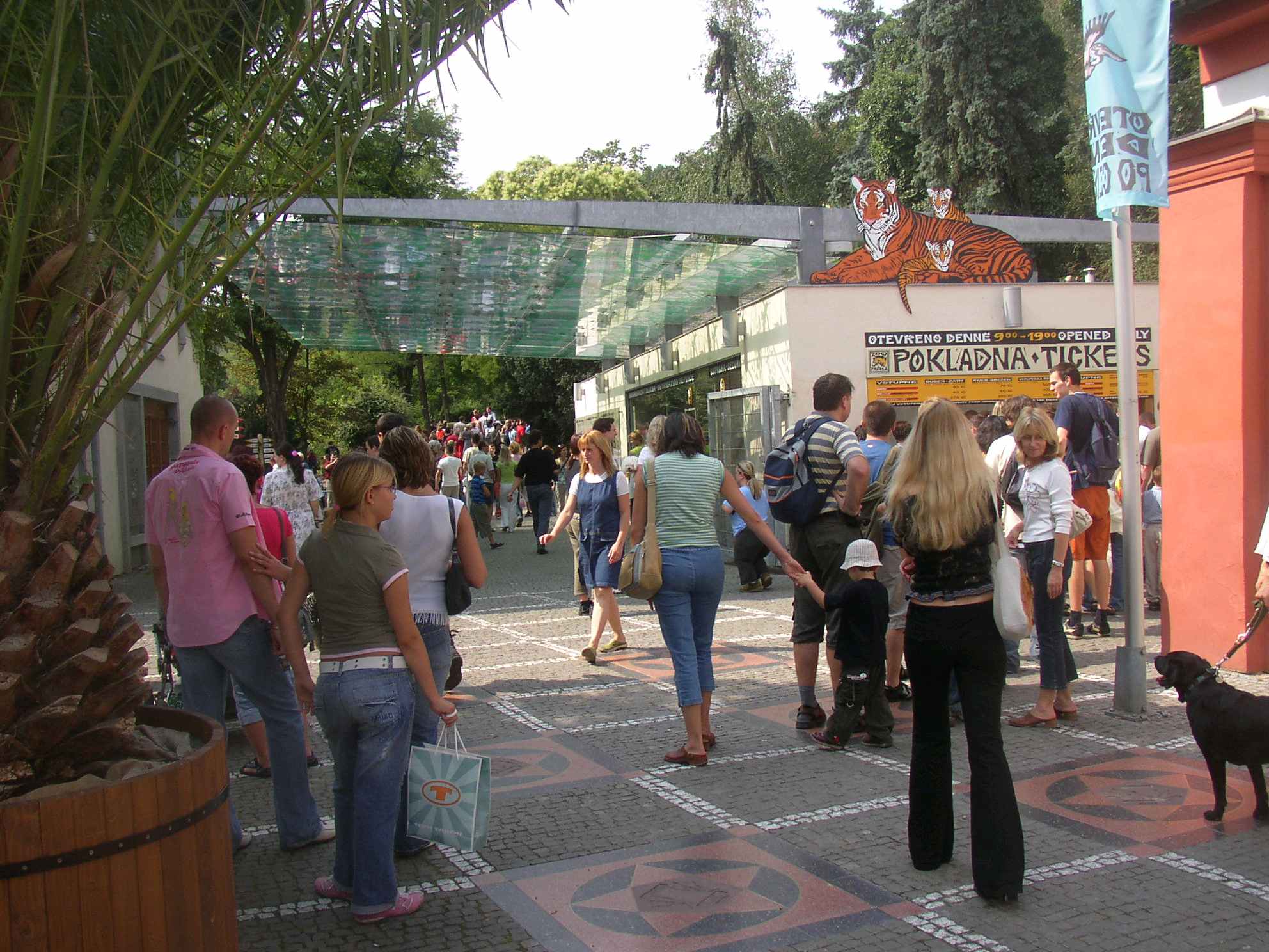 Zoo Praga intrare
